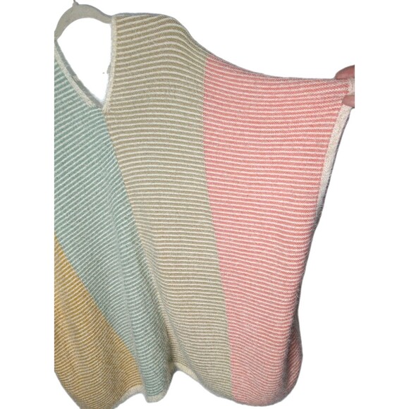 House Of Harlow 1960 Rainbow Eyelash Kimono Cardigan Sweater Women's OS *TAG* - Picture 13 of 14